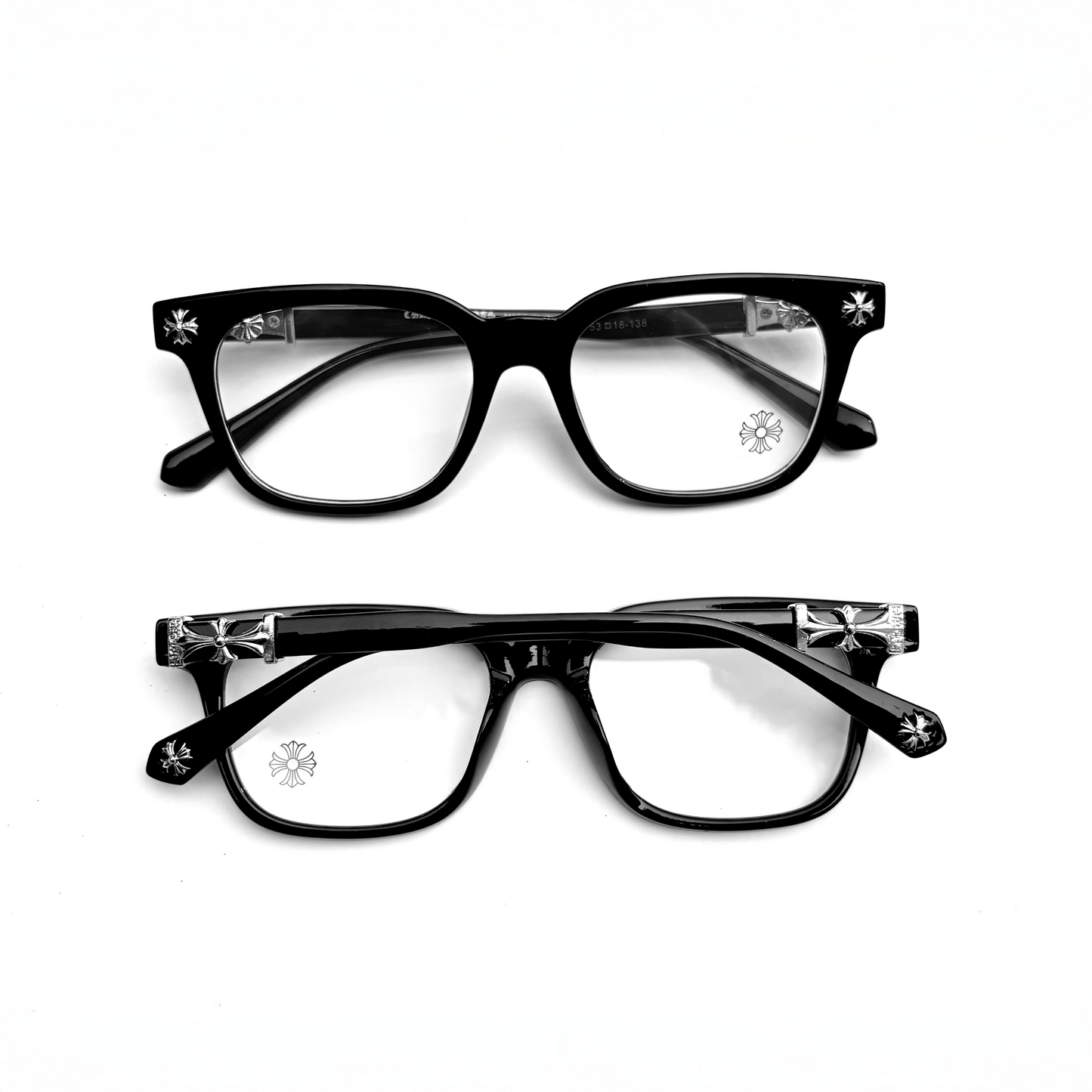 Chromin "Cross" Glasses