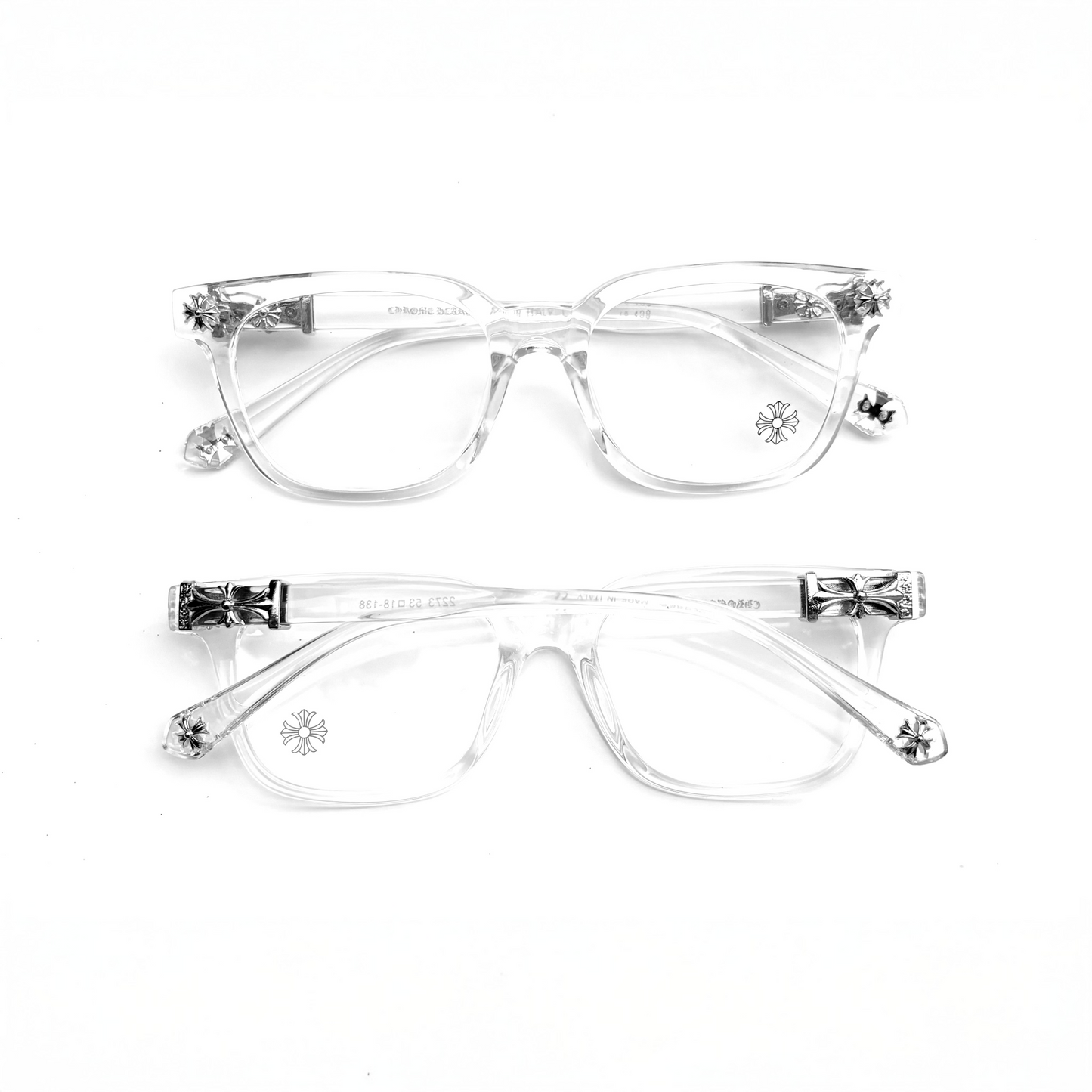 Chromin "Cross" Glasses