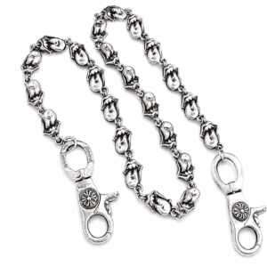 kiss vintage lobster wallet chain