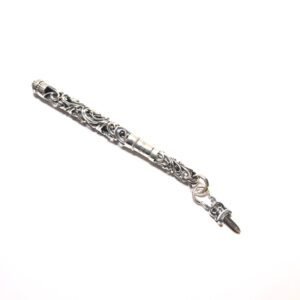 silver vintage ballpoint pen