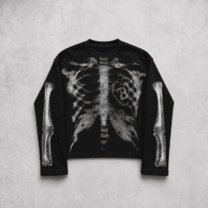 waffle skeleton long sleeve